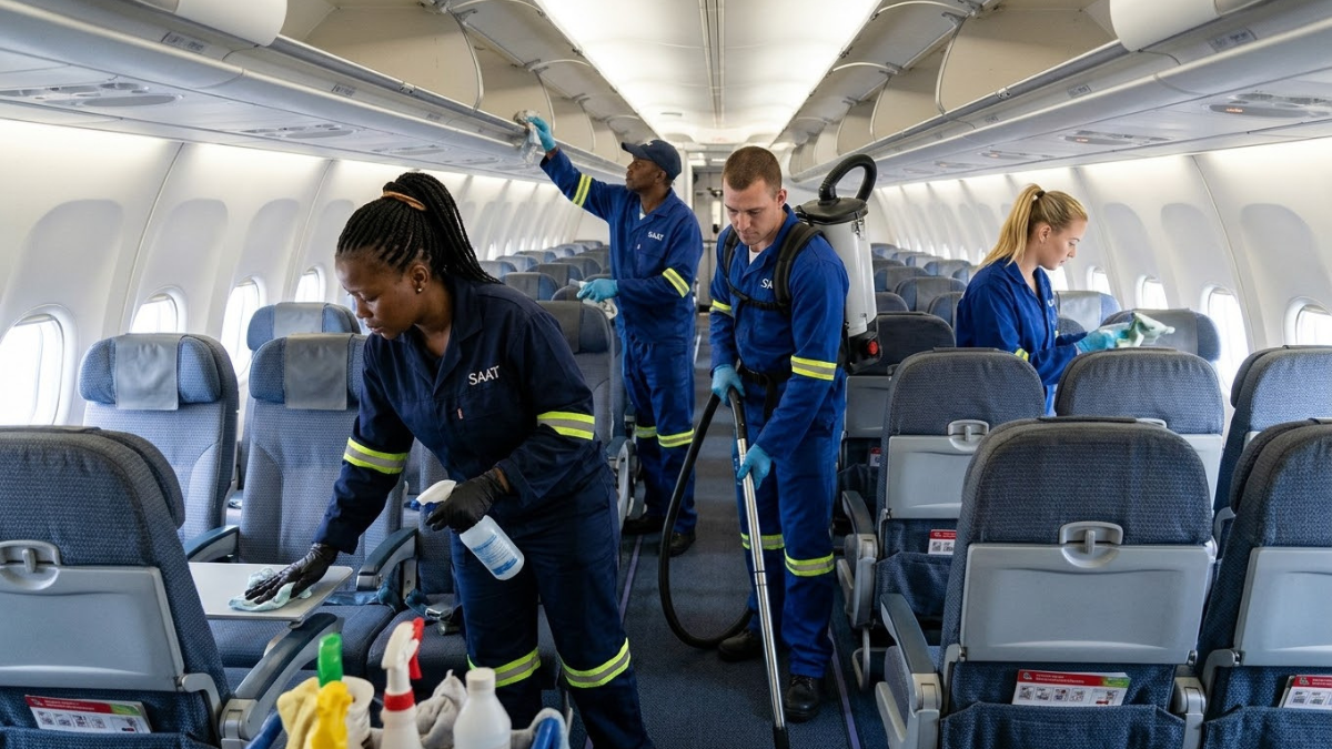 SAAT Aircraft Cleaning Vacancies Kempton Park 2026: 20 Positions Available